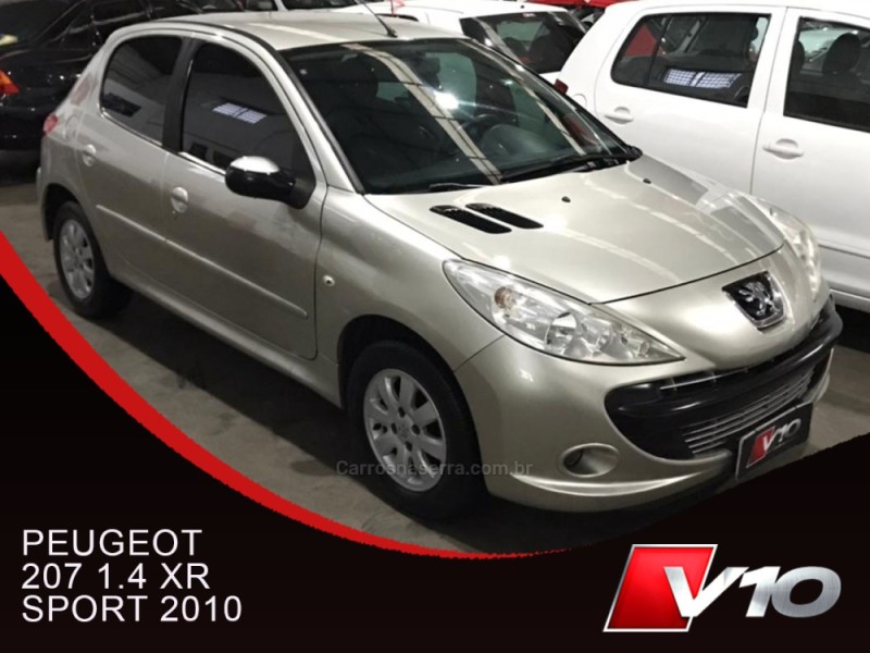 207 1.4 XR SPORT 8V FLEX 4P MANUAL - 2010 - CAXIAS DO SUL