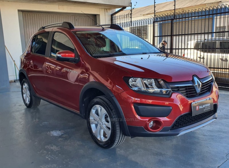 sandero 1.6 stepway sce 16v flex 4p manual 2018 caxias do sul
