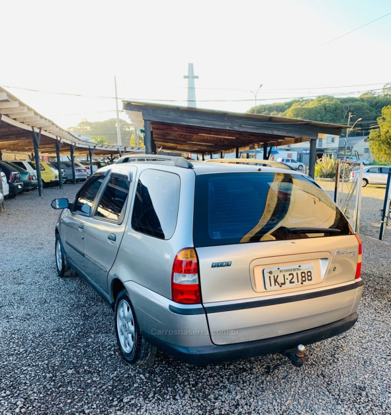 PALIO 1.0 MPI FIRE ELX WEEKEND 16V GASOLINA 4P MANUAL - 2002 - CAXIAS DO SUL