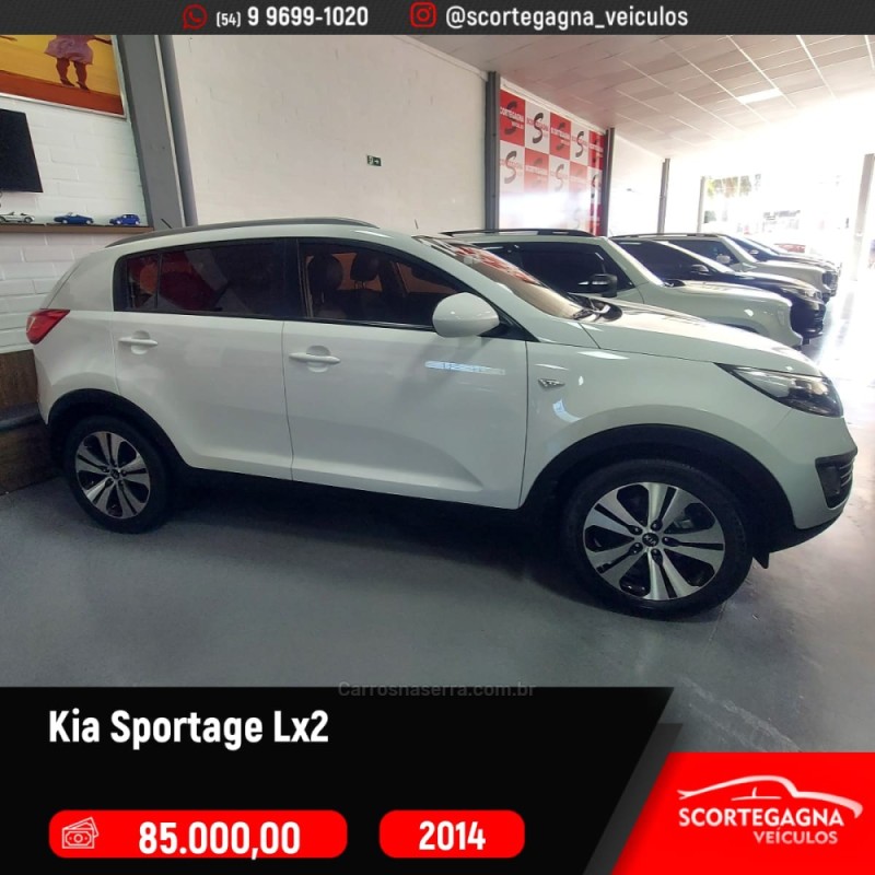 SPORTAGE 2.0 LX 4X2 16V FLEX 4P AUTOMÁTICO