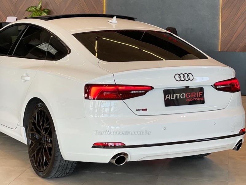 A5 2.0 TFSI SPORTBACK 16V GASOLINA 4P MULTITRONIC - 2018 - CAMPO BOM