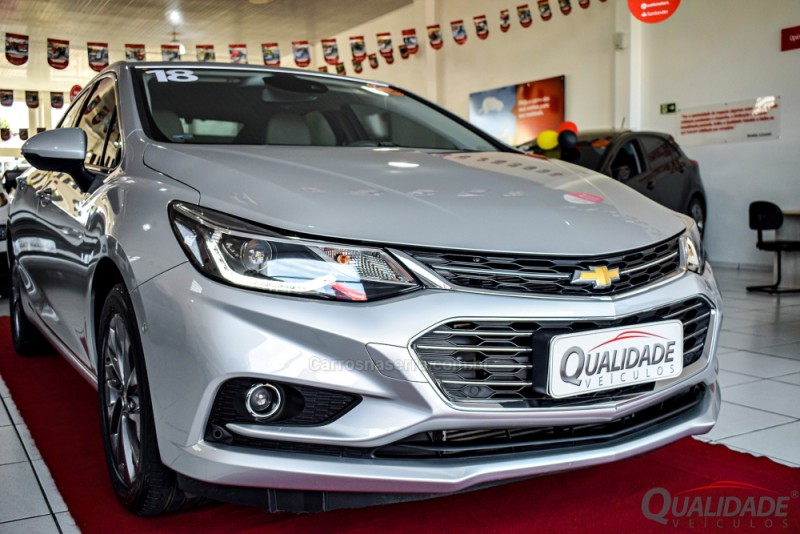 CRUZE 1.4 TURBO LTZ 16V FLEX 4P AUTOMÁTICO - 2018 - SANTA CRUZ DO SUL