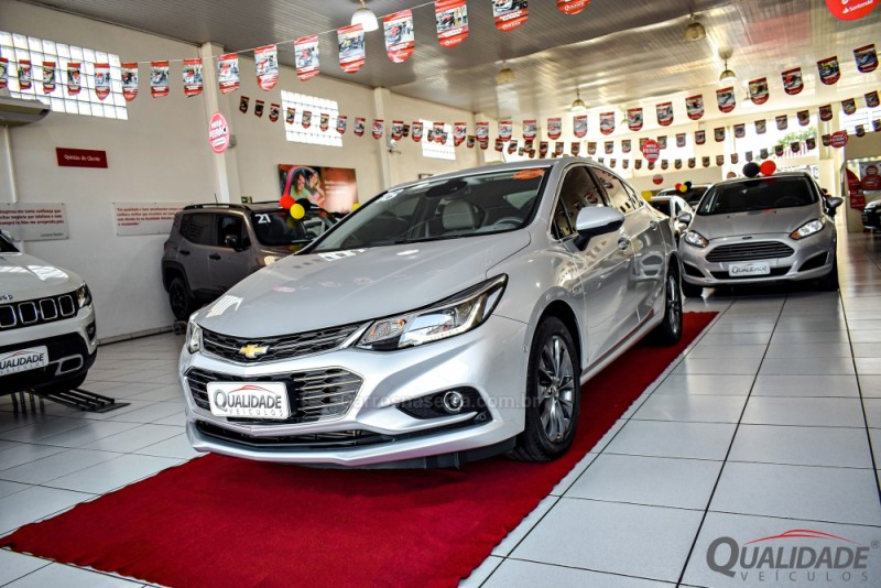 CRUZE 1.4 TURBO LTZ 16V FLEX 4P AUTOMÁTICO - 2018 - SANTA CRUZ DO SUL