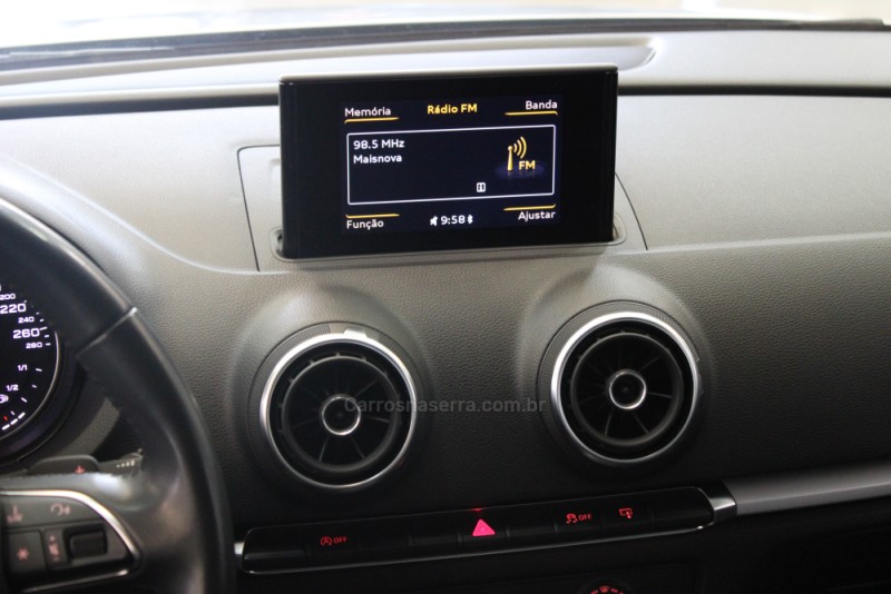 A3 1.4 TFSI SEDAN ATTRACTION 16V GASOLINA 4P S-TRONIC - 2016 - CAXIAS DO SUL