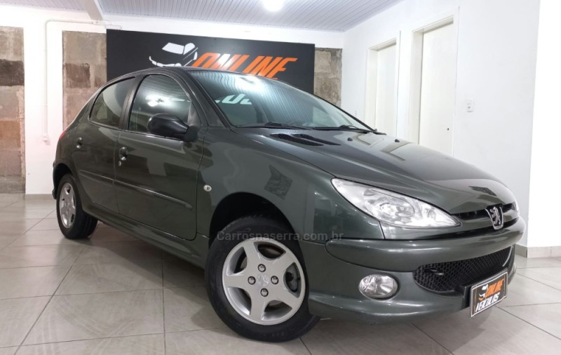 206 1.6 FELINE 16V FLEX 4P AUTOMÁTICO - 2008 - CAXIAS DO SUL