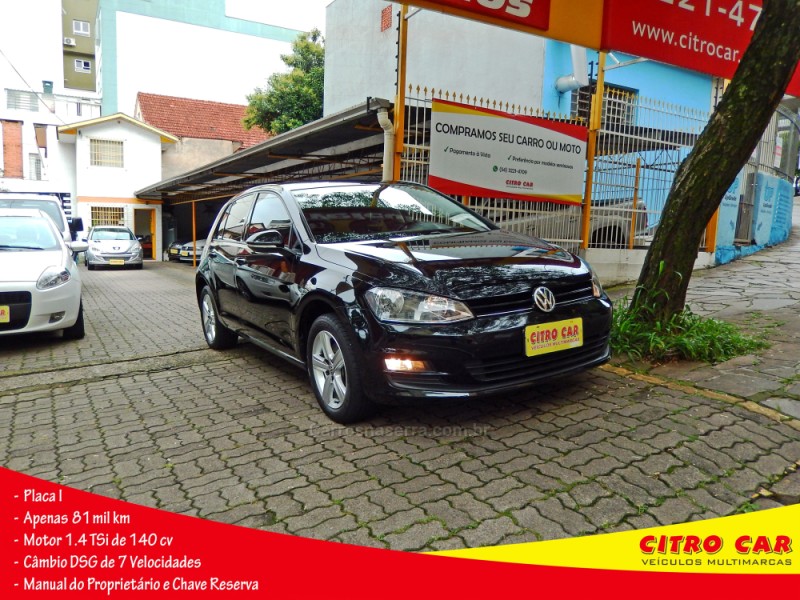 golf 1.4 tsi comfortline 16v gasolina 4p automatico 2015 caxias do sul