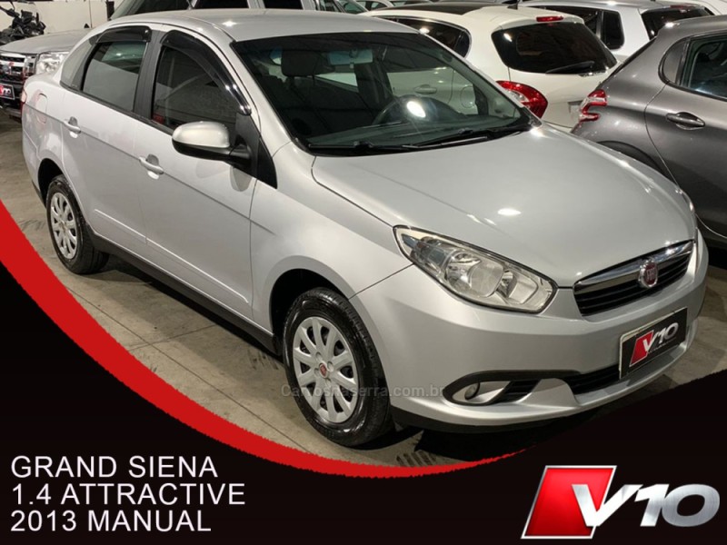 GRAND SIENA 1.4 MPI ATTRACTIVE 8V FLEX 4P MANUAL - 2013 - CAXIAS DO SUL