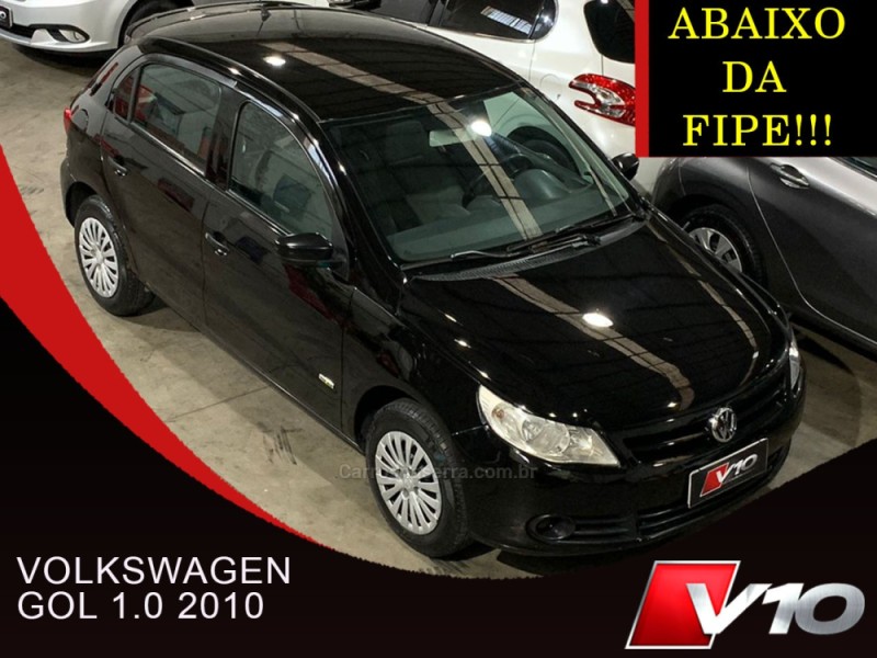 gol 1.0 mi 8v flex 4p manual g.v 2010 caxias do sul