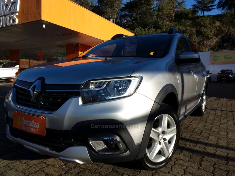 SANDERO 1.6 STEPWAY ZEN 16V FLEX 4P MANUAL - 2021 - CAXIAS DO SUL