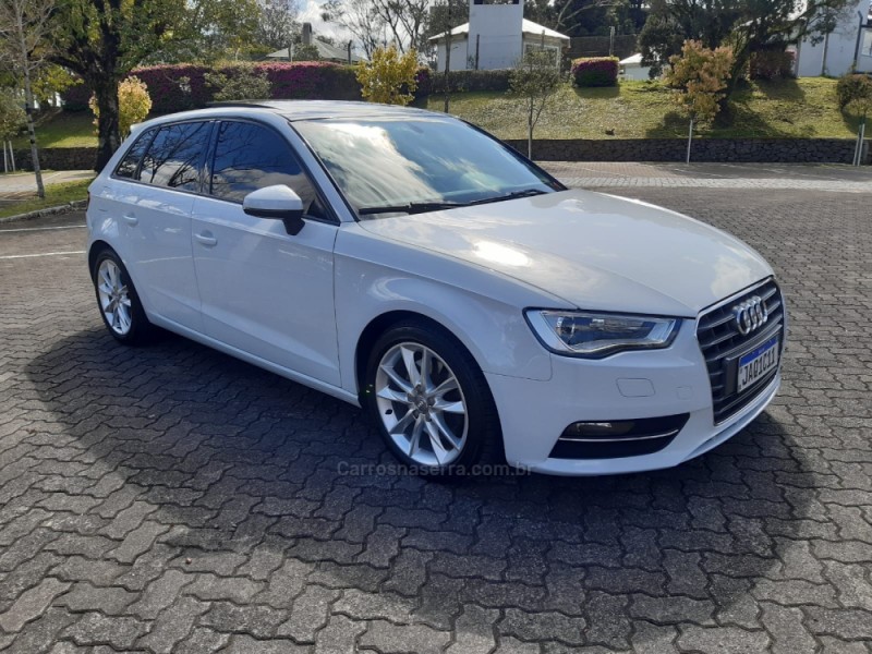 A3 1.8 TFSI SPORTBACK 16V GASOLINA 4P AUTOMÁTICO - 2014 - CAXIAS DO SUL