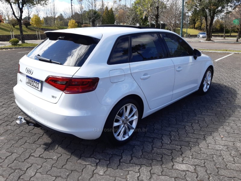 A3 1.8 TFSI SPORTBACK 16V GASOLINA 4P AUTOMÁTICO - 2014 - CAXIAS DO SUL