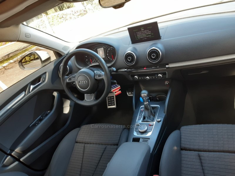 A3 1.8 TFSI SPORTBACK 16V GASOLINA 4P AUTOMÁTICO - 2014 - CAXIAS DO SUL
