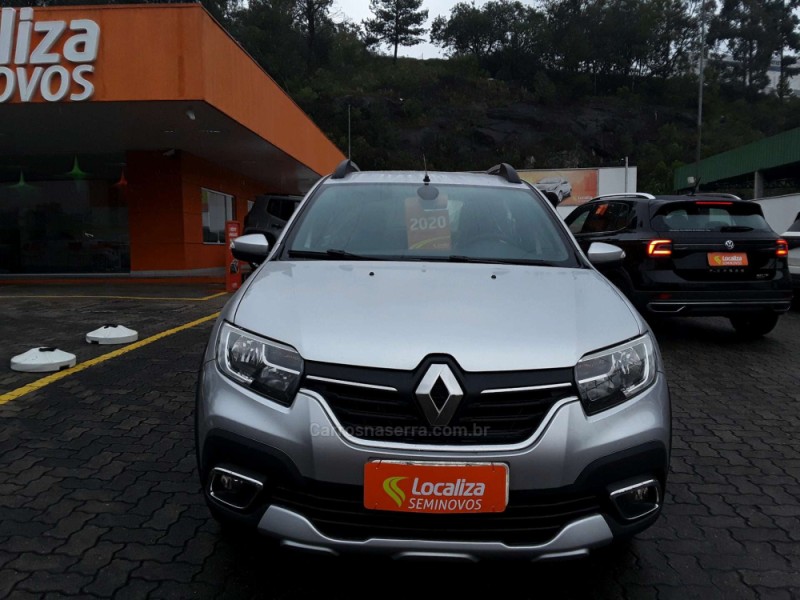 sandero 1.6 stepway iconic x tronic 16v flex 4p automatico 2020 caxias do sul