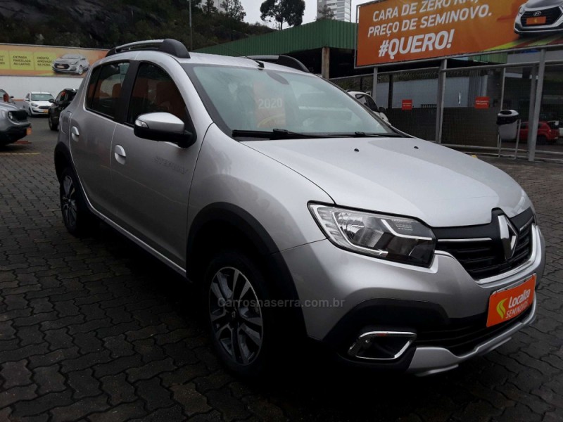 SANDERO 1.6 STEPWAY ICONIC X-TRONIC 16V FLEX 4P AUTOMÁTICO - 2020 - CAXIAS DO SUL