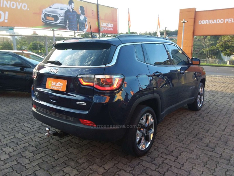 COMPASS 2.0 16V DIESEL LONGITUDE 4X4 AUTOMÁTICO - 2020 - CAXIAS DO SUL