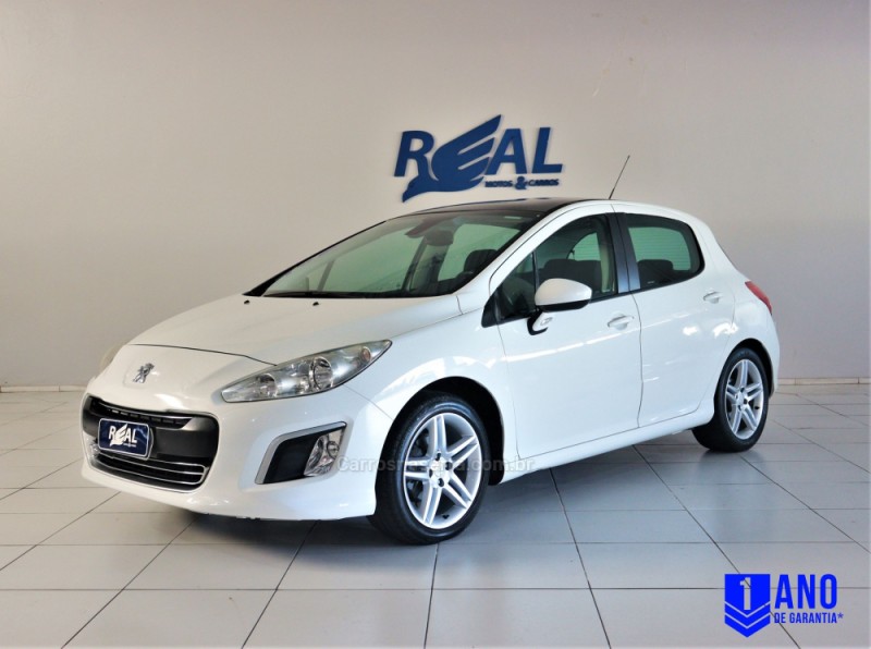 308 2.0 allure 16v flex 4p automatico 2014 sapiranga