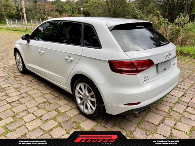 A3 1.4 TFSI SPORTBACK 16V GASOLINA 4P S-TRONIC - 2018 - NOVA PRATA