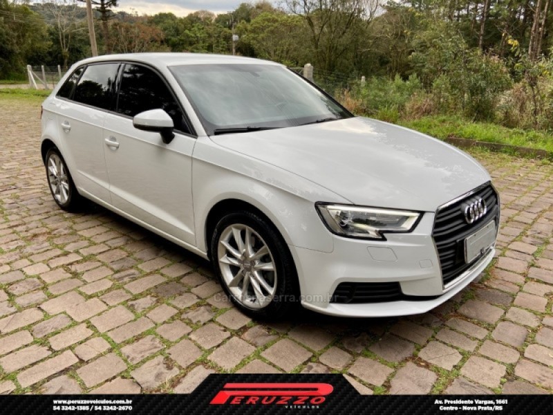 A3 1.4 TFSI SPORTBACK 16V GASOLINA 4P S-TRONIC - 2018 - NOVA PRATA