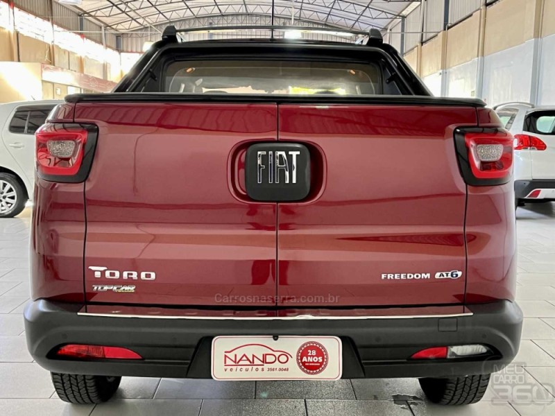 TORO 1.8 16V EVO FLEX FREEDOM AUTOMÁTICO - 2017 - ESTâNCIA VELHA
