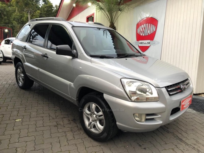 sportage 2.0 lx 4x2 16v gasolina 4p manual 2008 tres coroas