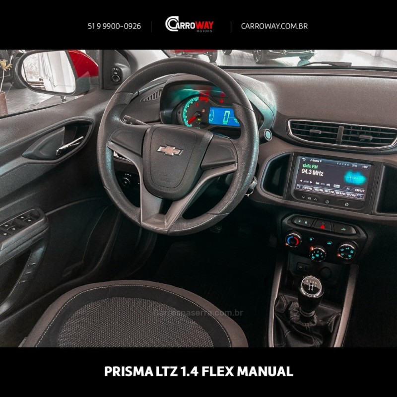 PRISMA 1.4 MPFI LTZ 8V FLEX 4P MANUAL - 2015 - FELIZ