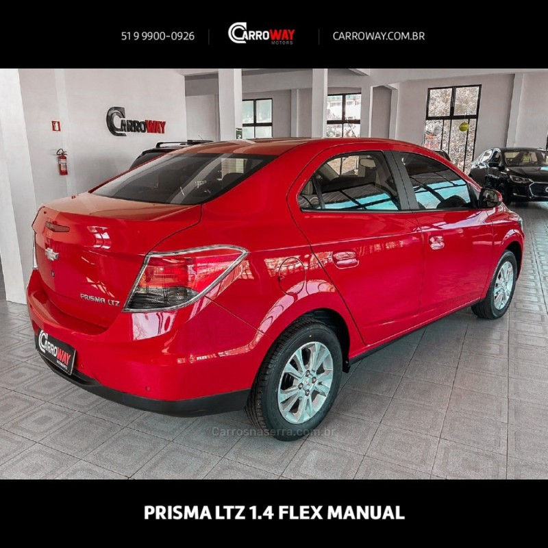 PRISMA 1.4 MPFI LTZ 8V FLEX 4P MANUAL - 2015 - FELIZ
