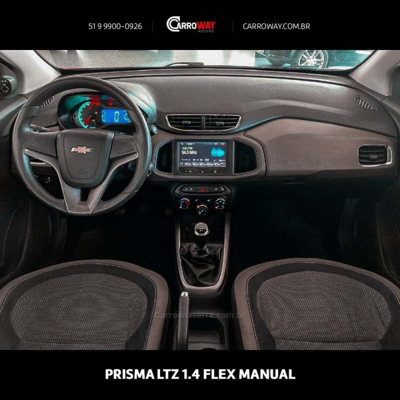 PRISMA 1.4 MPFI LTZ 8V FLEX 4P MANUAL - 2015 - FELIZ