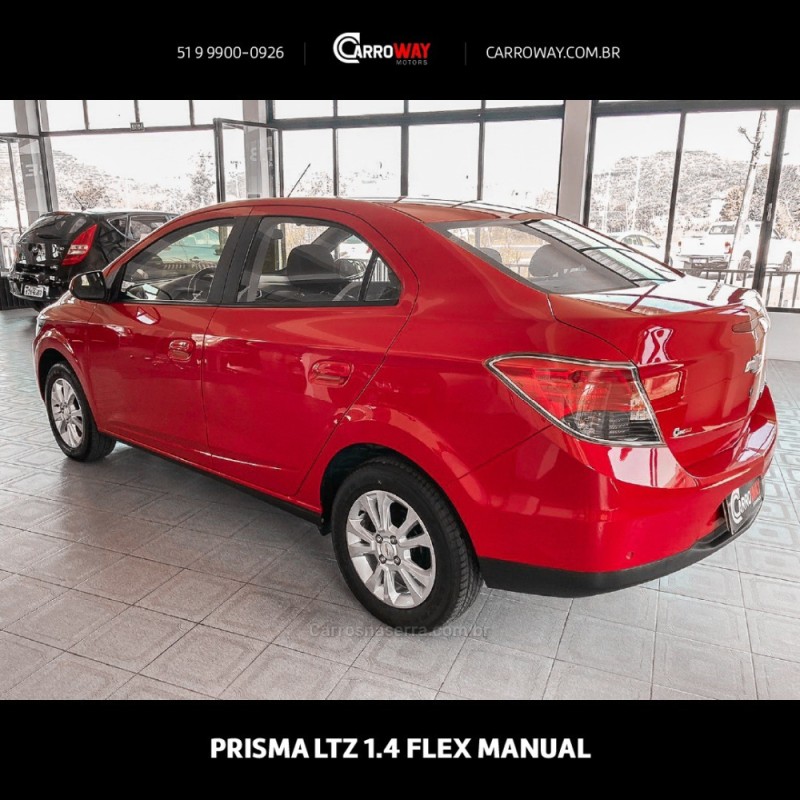 PRISMA 1.4 MPFI LTZ 8V FLEX 4P MANUAL - 2015 - FELIZ