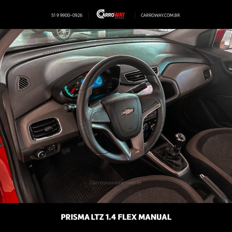 PRISMA 1.4 MPFI LTZ 8V FLEX 4P MANUAL - 2015 - FELIZ