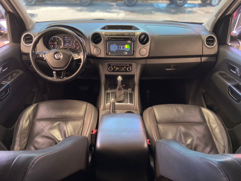 AMAROK 2.0 HIGHLINE 4X4 CD 16V TURBO INTERCOOLER DIESEL 4P AUTOMÁTICO - 2015 - ESTâNCIA VELHA