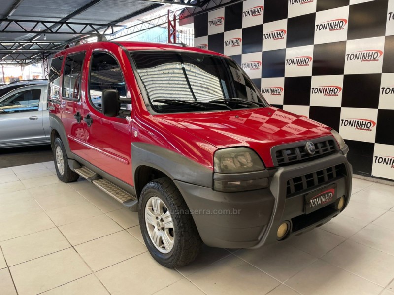 doblo 1.8 mpi adventure 8v gasolina 4p manual 2005 novo hamburgo