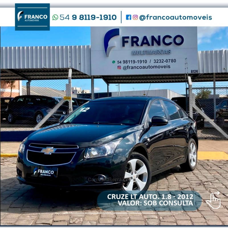 CRUZE 1.8 LT 16V FLEX 4P AUTOMÁTICO