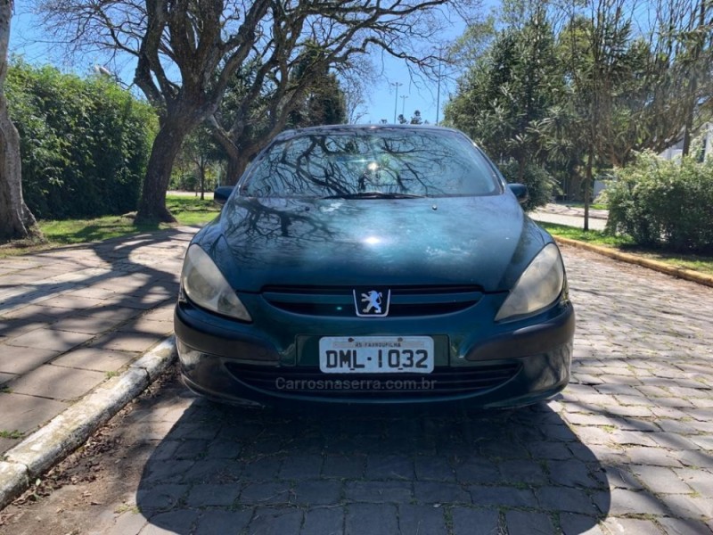 307 1.6 PASSION 16V GASOLINA 4P MANUAL - 2003 - FARROUPILHA