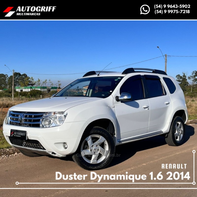 duster 1.6 dynamique 4x2 16v flex 4p manual 2014 vacaria