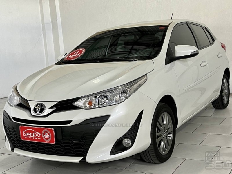yaris 1.5 xl plus connect 16v flex 4p automatico 2020 estancia velha