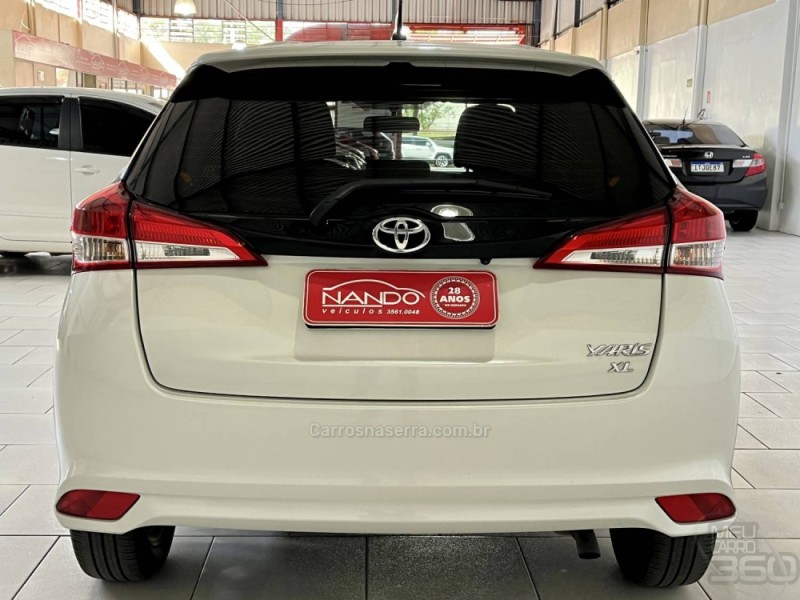 YARIS 1.5 XL PLUS CONNECT 16V FLEX 4P AUTOMÁTICO - 2020 - ESTâNCIA VELHA