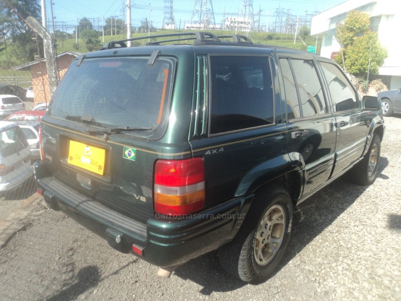 GRAND CHEROKEE 5.2 LIMITED 4X4 V8 16V GASOLINA 4P AUTOMÁTICO - 1997 - FARROUPILHA