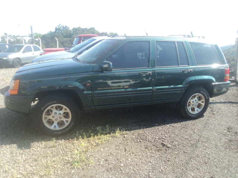 GRAND CHEROKEE 5.2 LIMITED 4X4 V8 16V GASOLINA 4P AUTOMÁTICO - 1997 - FARROUPILHA