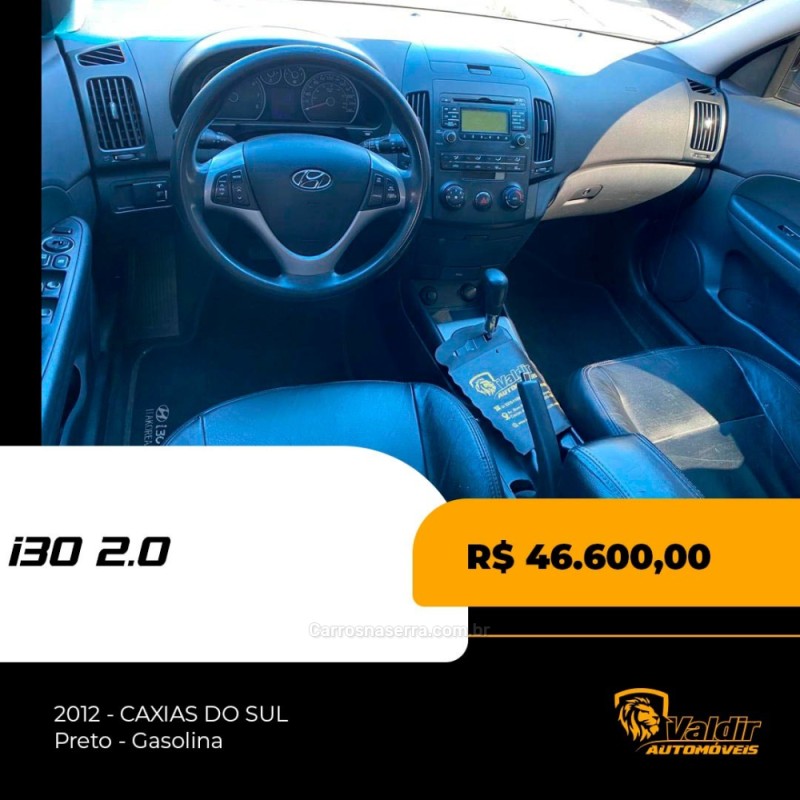 I30 2.0 MPI 16V GASOLINA 4P AUTOMÁTICO - 2012 - CAXIAS DO SUL