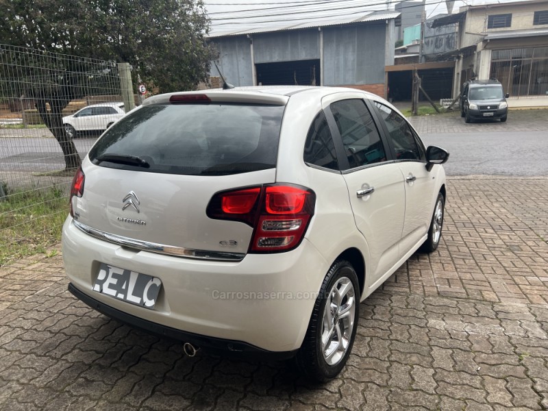 C3 1.6 EXCLUSIVE 16V FLEX 4P MANUAL - 2013 - CAXIAS DO SUL