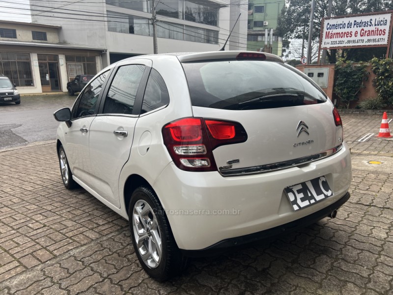 C3 1.6 EXCLUSIVE 16V FLEX 4P MANUAL - 2013 - CAXIAS DO SUL