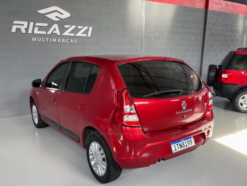 SANDERO 1.6 PRIVILÉGE 8V FLEX 4P MANUAL - 2012 - ESTâNCIA VELHA