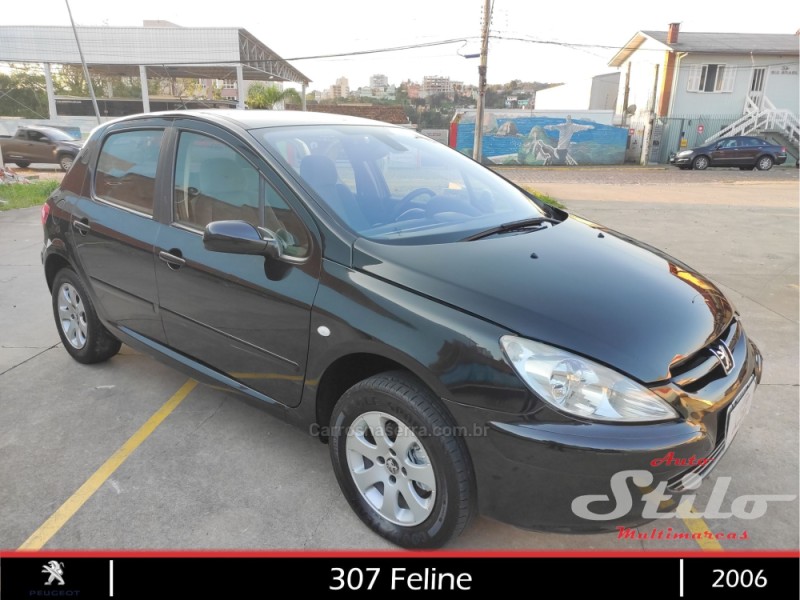 307 2.0 FELINE 16V GASOLINA 4P AUTOMÁTICO - 2006 - BENTO GONçALVES