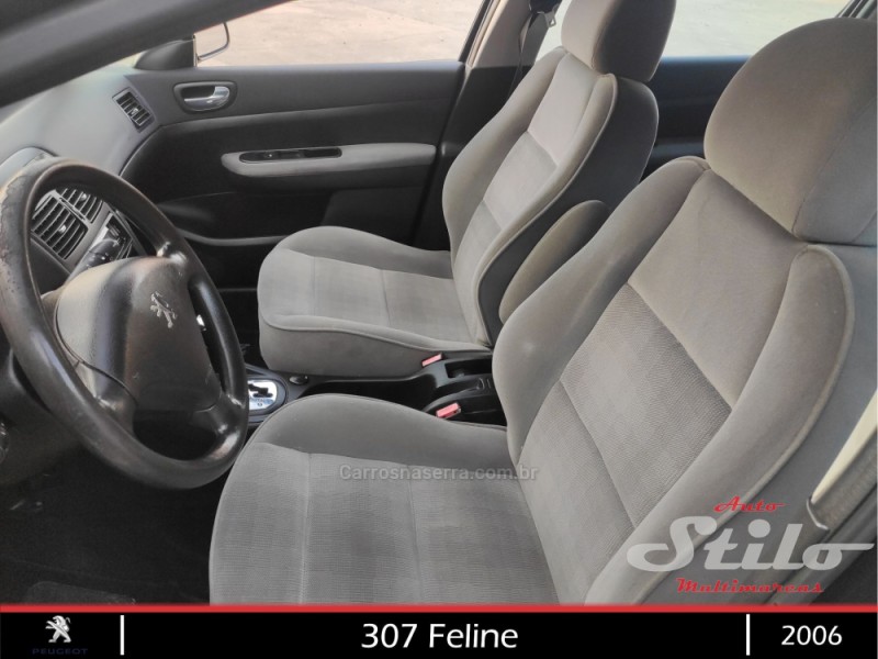 307 2.0 FELINE 16V GASOLINA 4P AUTOMÁTICO - 2006 - BENTO GONçALVES