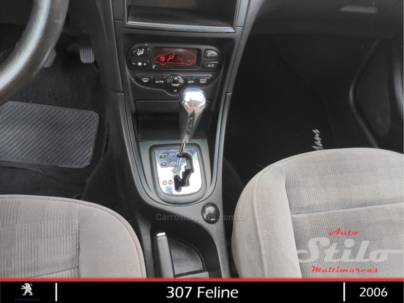 307 2.0 FELINE 16V GASOLINA 4P AUTOMÁTICO - 2006 - BENTO GONçALVES