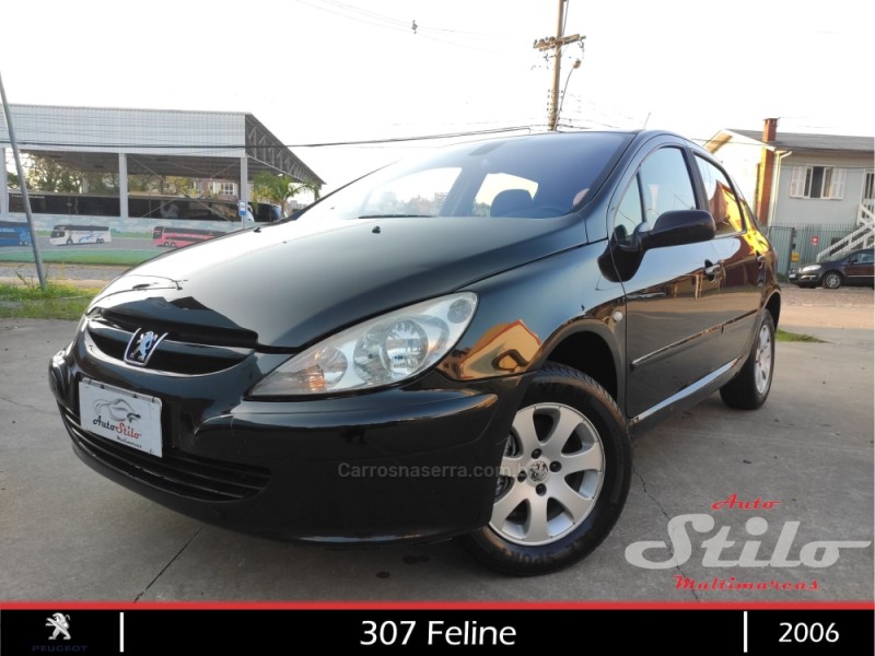 307 2.0 feline 16v gasolina 4p automatico 2006 bento goncalves