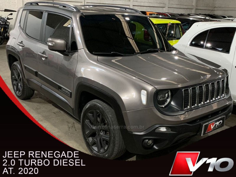 RENEGADE 2.0 16V TURBO DIESEL LONGITUDE 4P 4X4 AUTOMÁTICO - 2020 - CAXIAS DO SUL