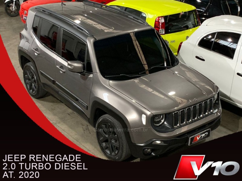 renegade 2.0 16v turbo diesel longitude 4p 4x4 automatico 2020 caxias do sul