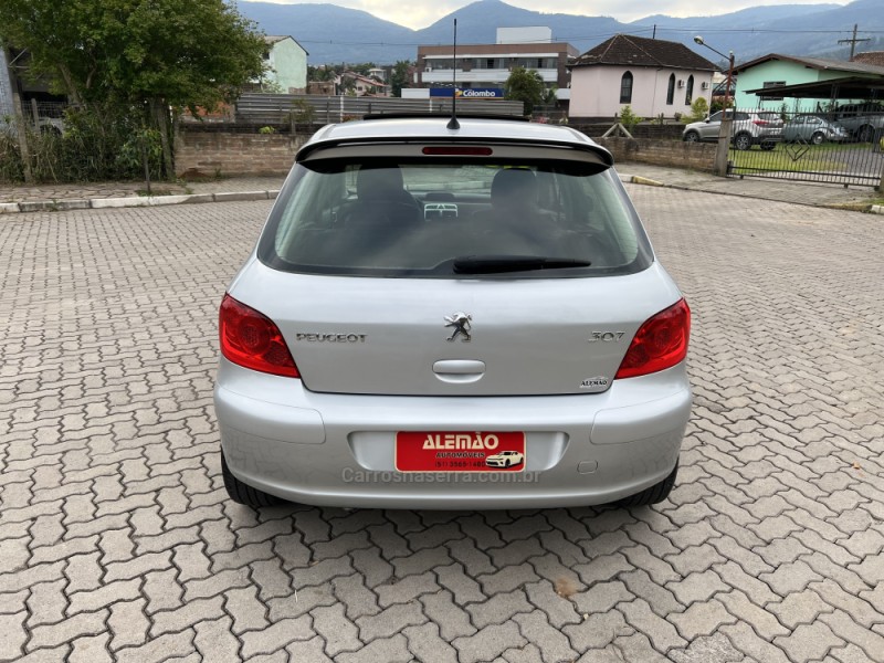 307 2.0 GRIFFE 16V GASOLINA 4P AUTOMÁTICO - 2008 - NOVA HARTZ