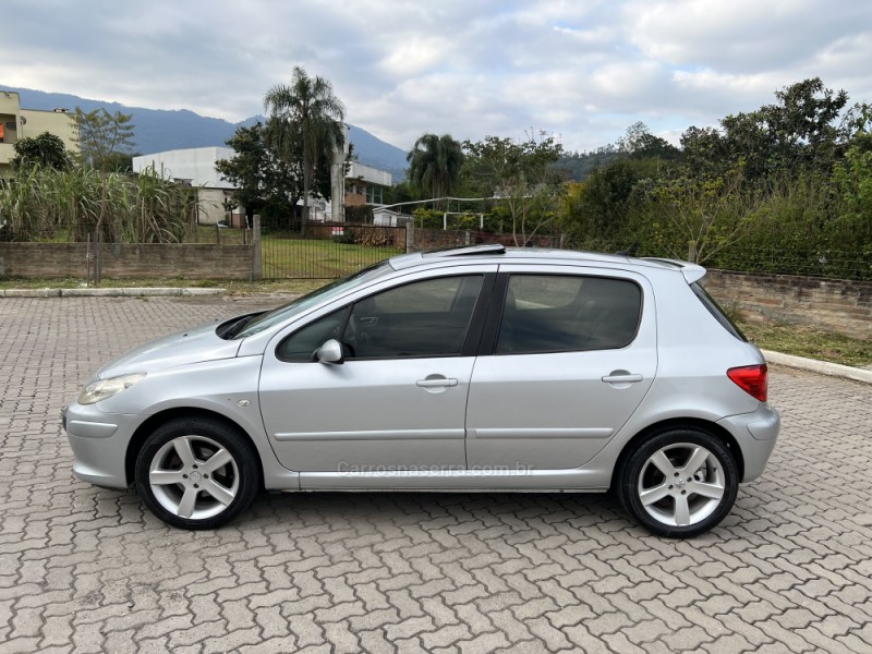 307 2.0 GRIFFE 16V GASOLINA 4P AUTOMÁTICO - 2008 - NOVA HARTZ